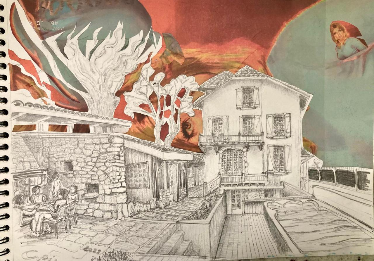 Villa Ajna Bayonne Baiona Exterior foto